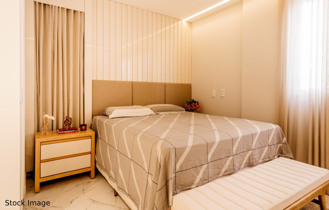 bedroom - stock image