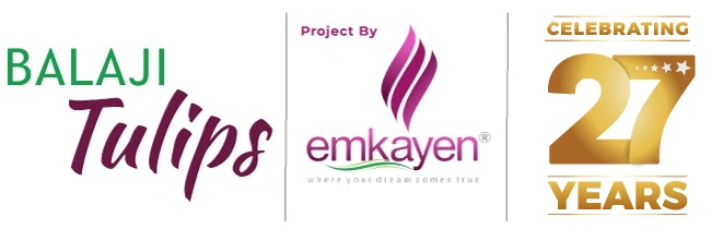 1 & 2 BHK affordable homes by Balaji Tulip in Rees, Panvel, by Emkayen Group